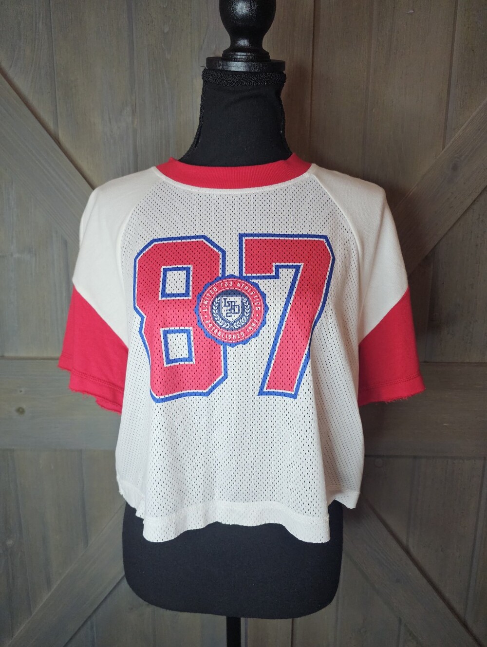 Limited Too Varsity Jersey Graphic Tee sz Medium